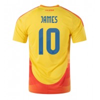 Dres Kolumbija James Rodriguez #10 Domaci Copa America 2024 Kratak Rukav